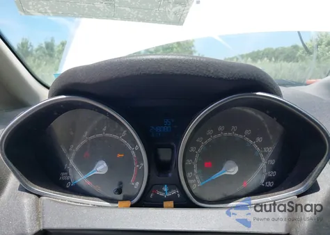 2014 Ford Fiesta Se из США, поврежденный, VIN 3FADP4BJ3EM240325